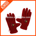 wholesale custom polyester cheap winter gloves